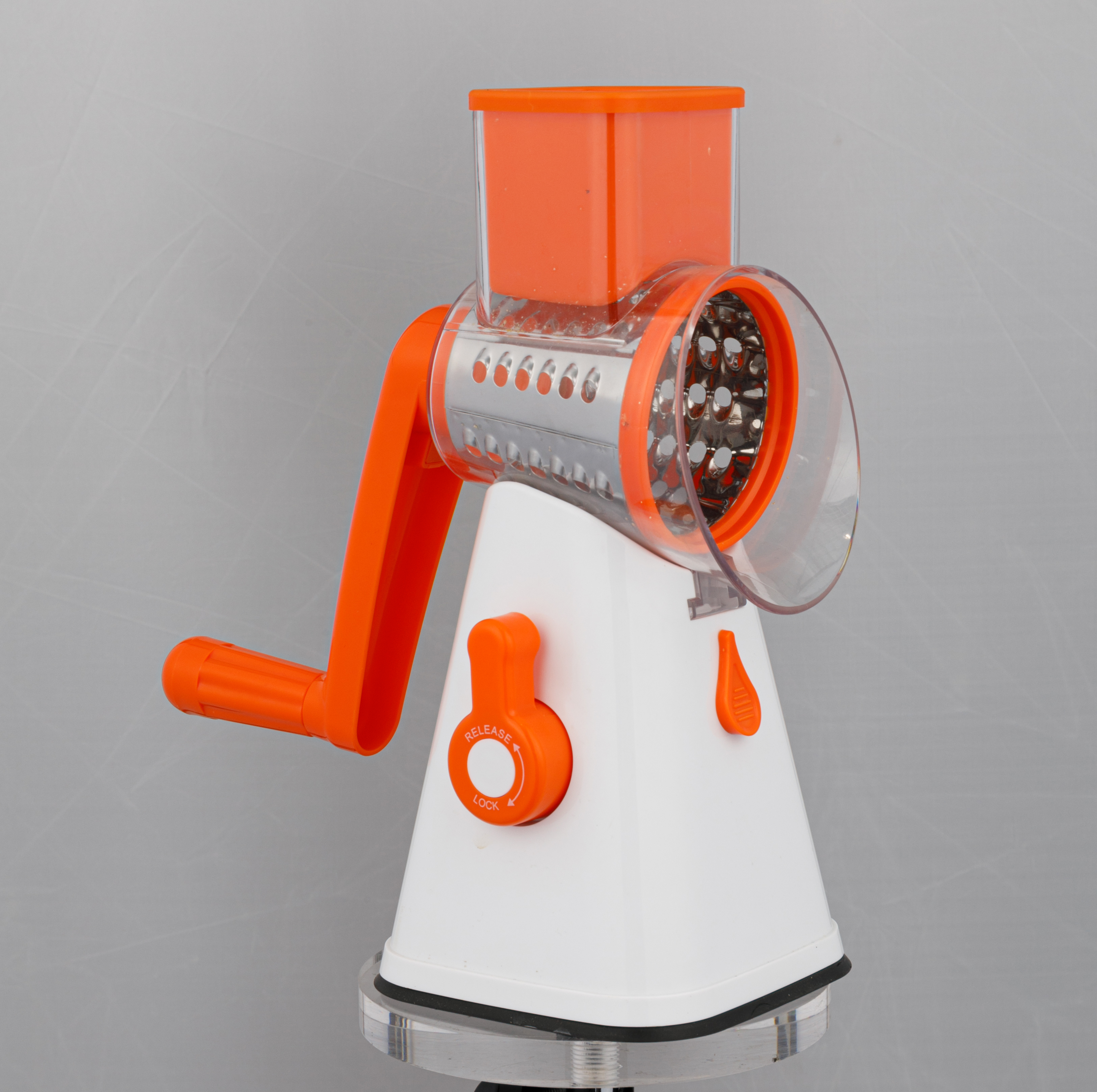 Mechanické bubnové strúhadlo 3v1 na krájanie zeleniny